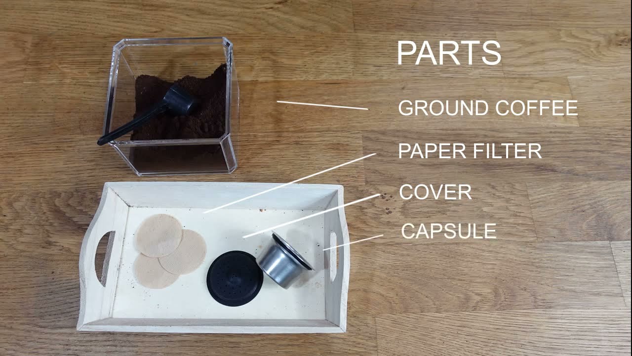 How to use SealPod FeePod Stainless Steel Reusable Capsules for K Fee  Caffitaly  Cafissimo