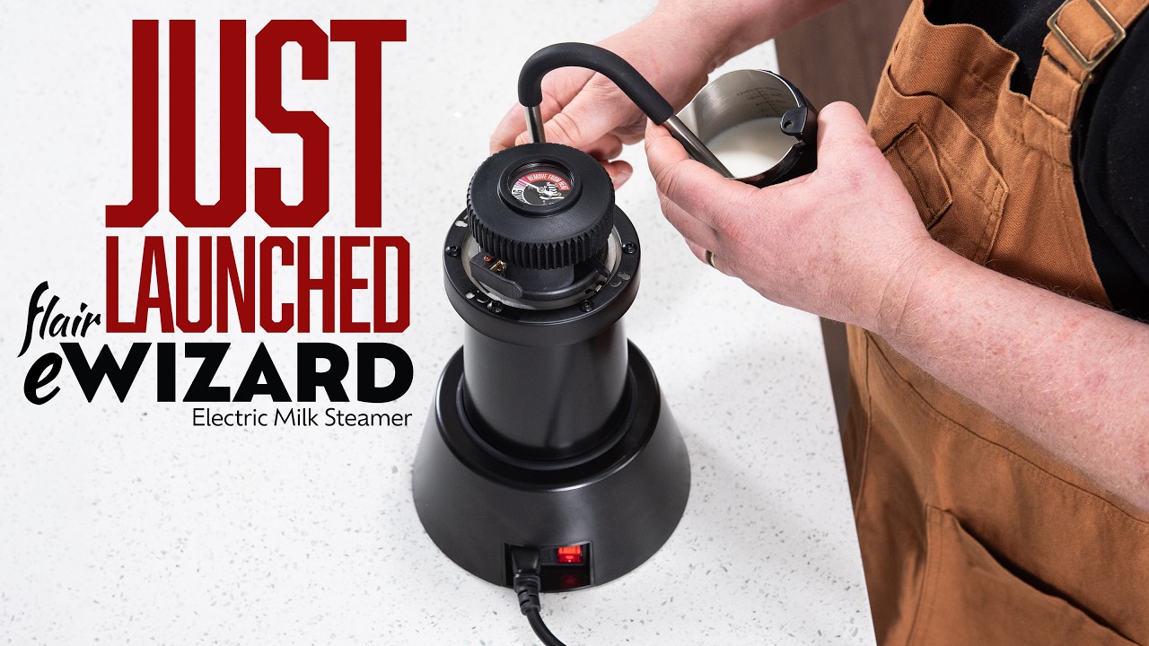 Just Launched: The Flair eWizard Milk Steamer