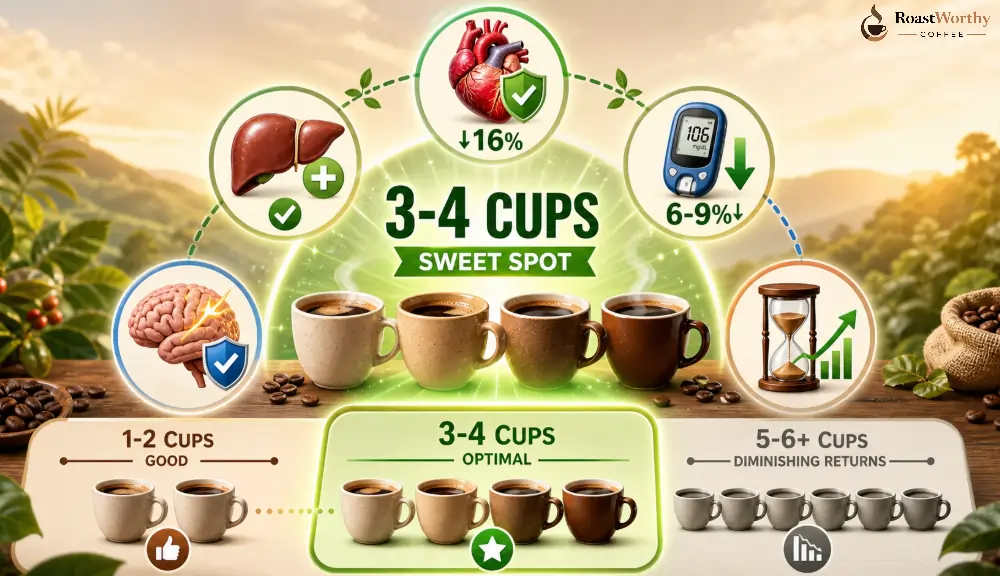 Caffeine Health Benefits at Moderate Doses