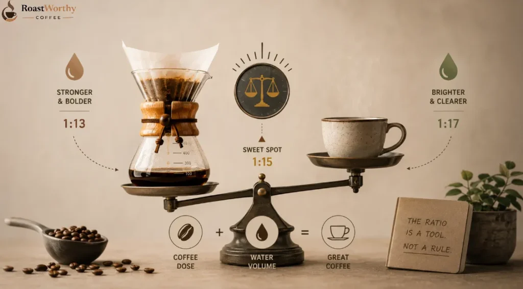 Coffee Brewing Ratio Balance