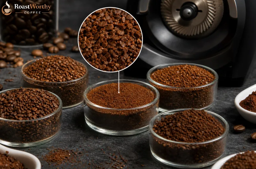 Coffee Grind Size Comparison