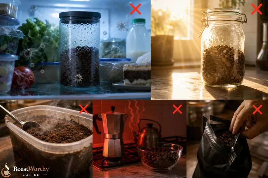 Common Coffee Storage Mistakes Avoid