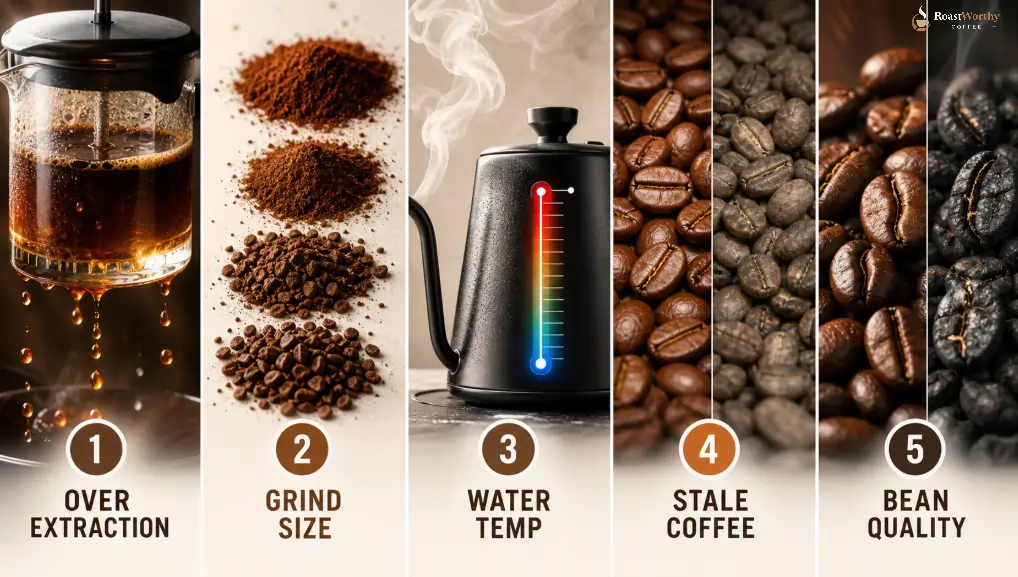 Common Reasons Your Coffee Tastes Bitter