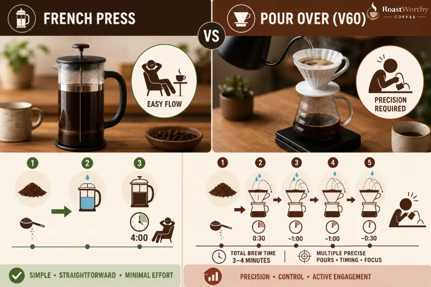 Comparing Brew Times