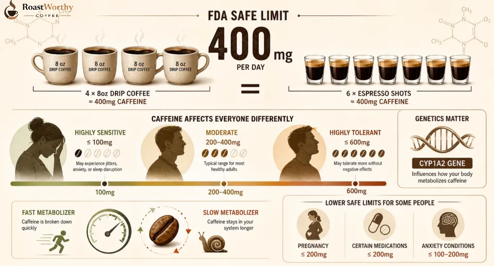 Daily Caffeine Limit Safety Guide