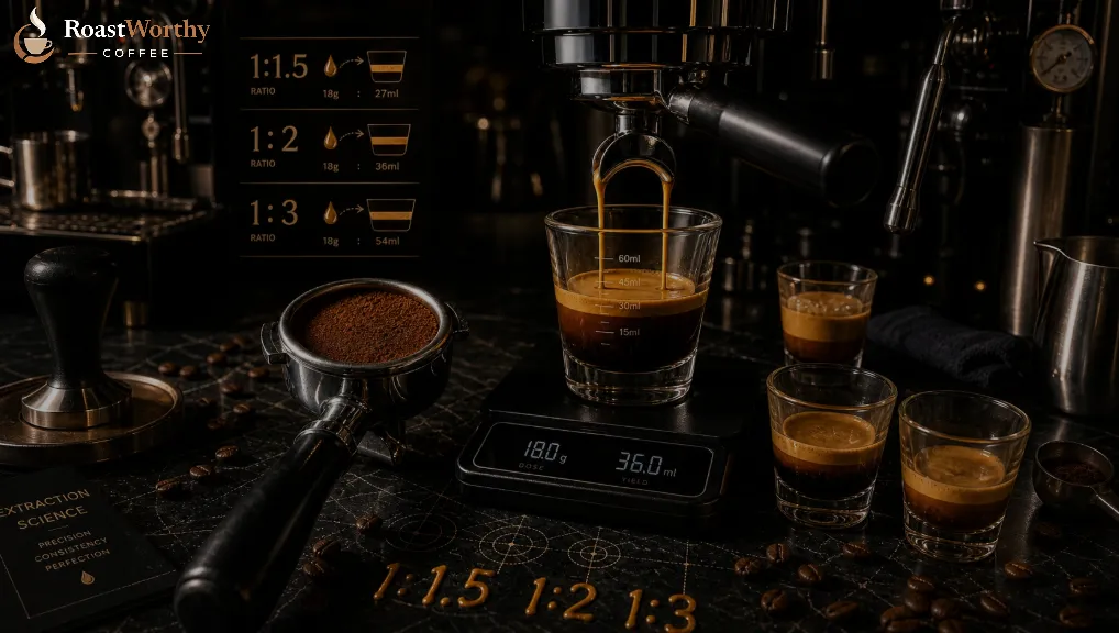 Espresso Coffee Brewing Ratio