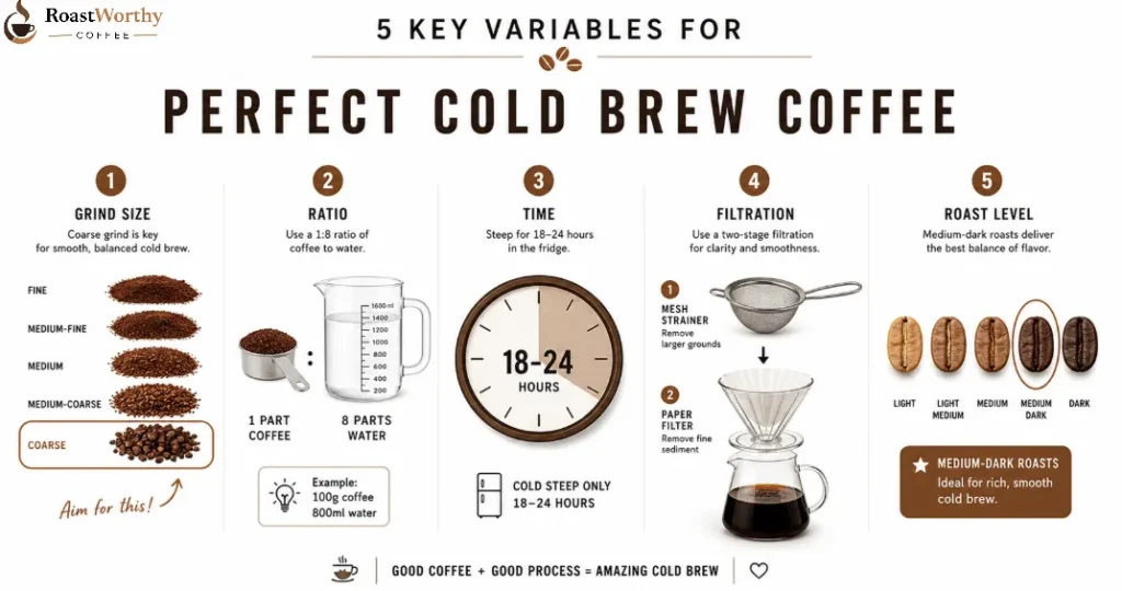 Five Cold Brew Quality Variables