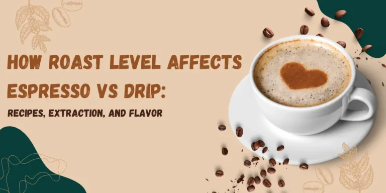 How Roast Level Affects Espresso vs Drip