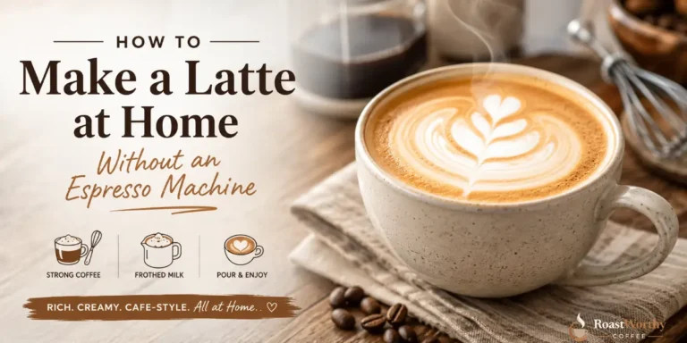 How to Make a Latte at Home Without an Espresso Machine