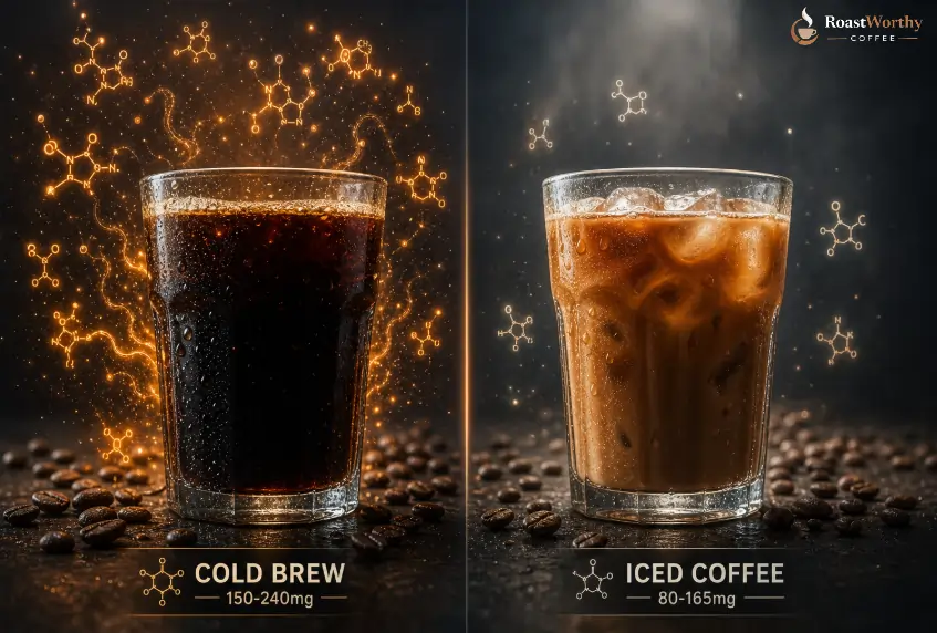 Is Cold Brew Stronger Than Iced Coffee