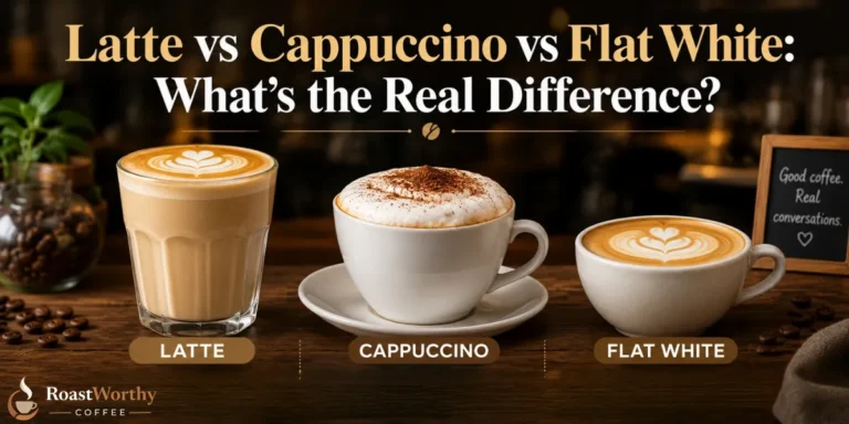 Latte vs Cappuccino vs Flat White