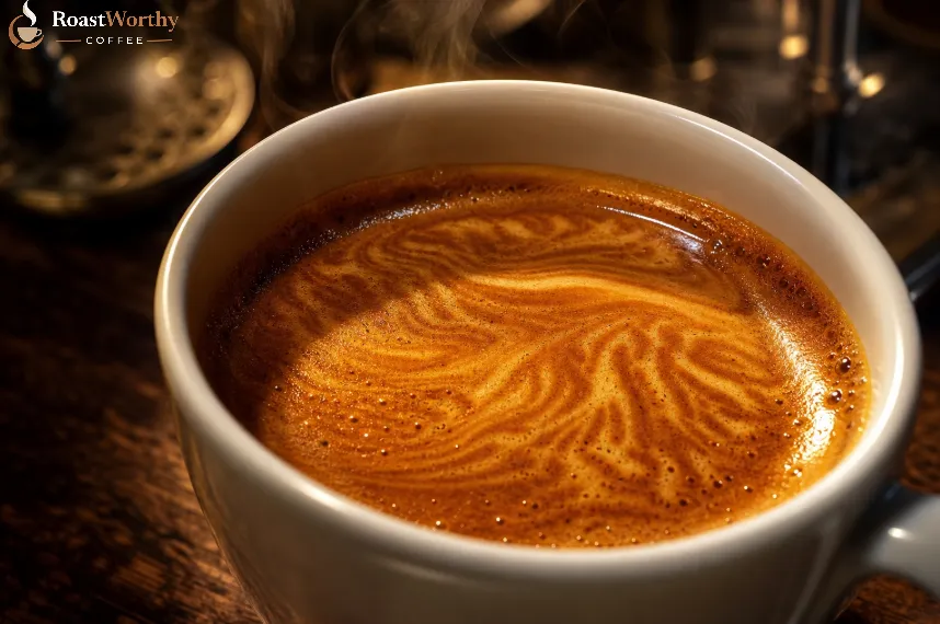 Perfect Espresso Crema Close Up