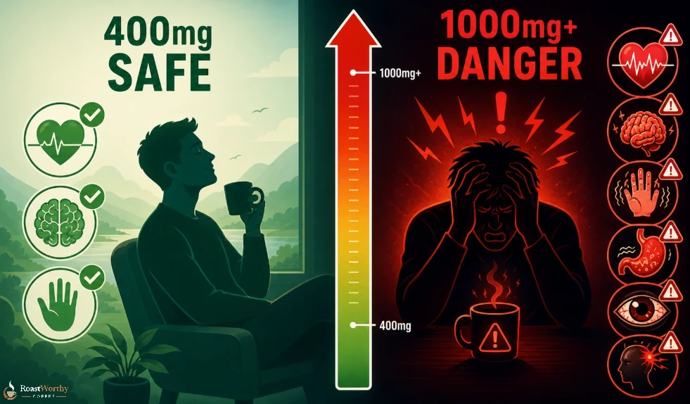 The Effects of Going Over the Caffeine Limit
