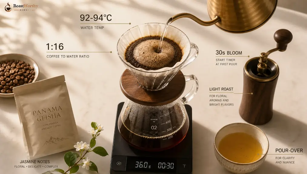Brewing Panama Geisha the Right Way