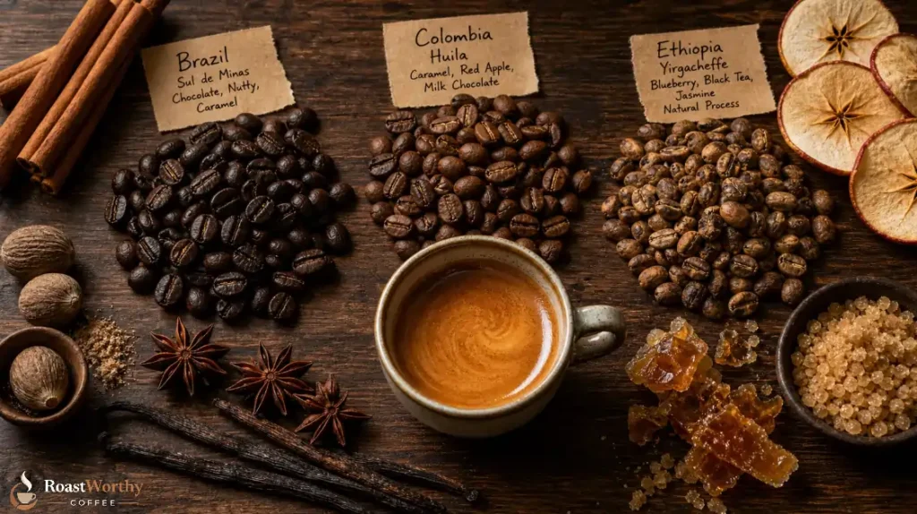 Coffee Beans for Seasonal Coffee