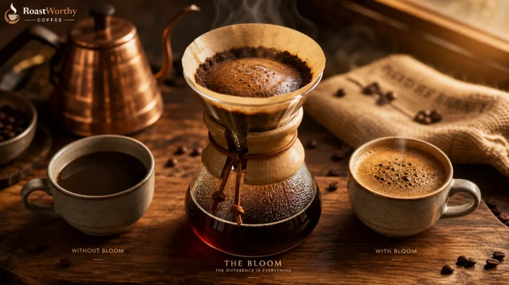 Coffee Bloom Flavor Cup Comparison