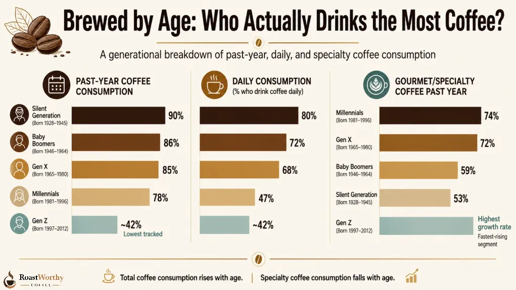 Coffee Consumption by Generation