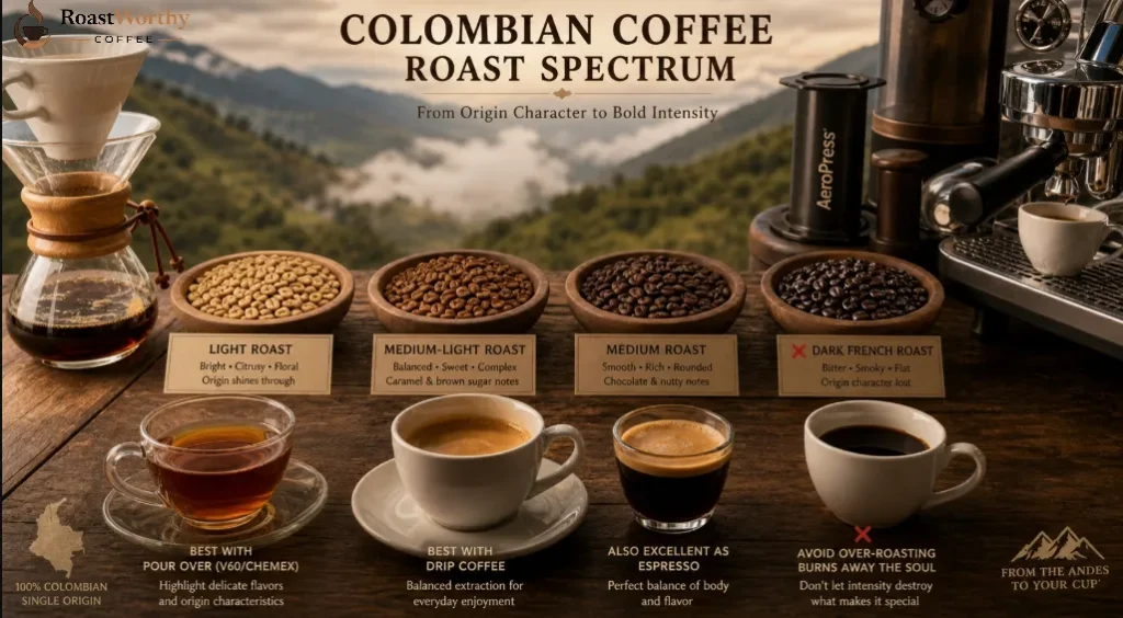 Colombian Coffee Roast Level