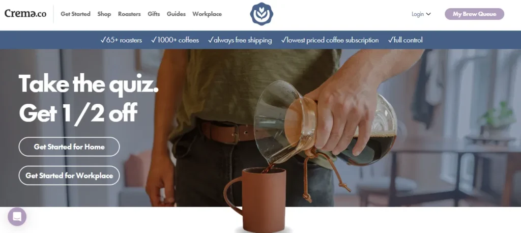 Crema co Subscription