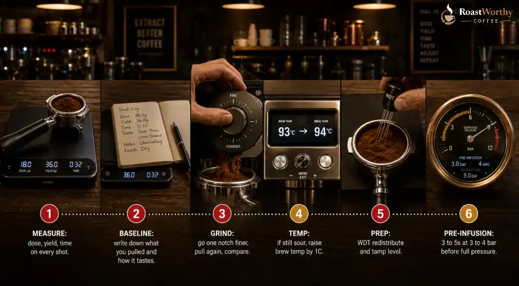 Easy Steps to Fix Under-Extracted Espresso