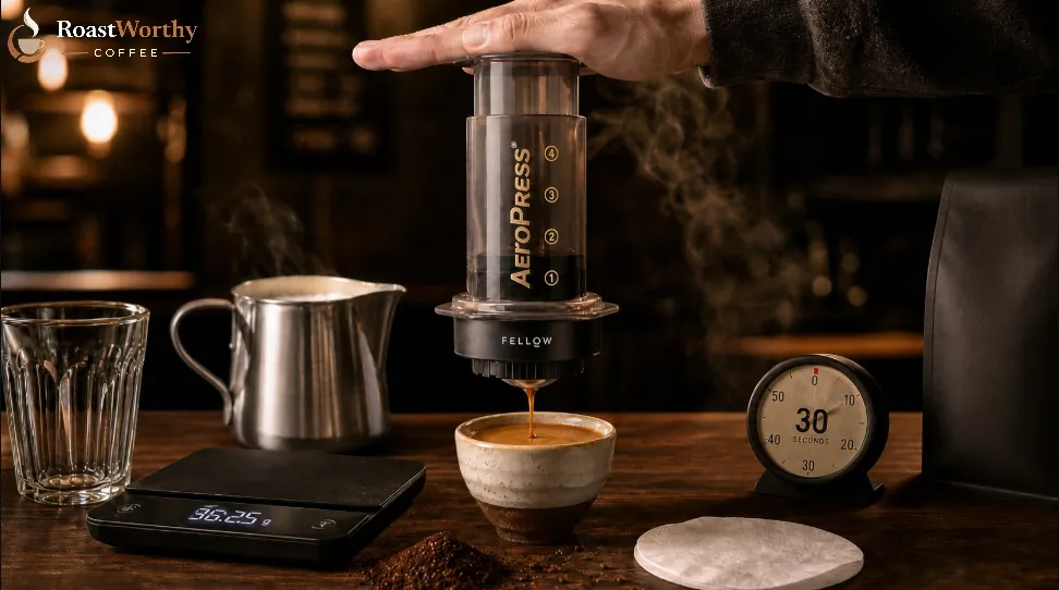 Espresso Coffee Brewing Method
