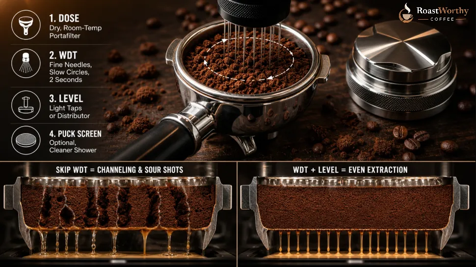 Espresso WDT Puck Prep Comparison