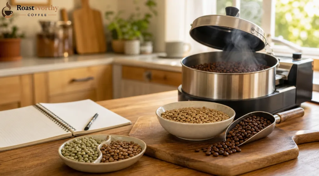 Home Roasting Decaf Coffee Beans