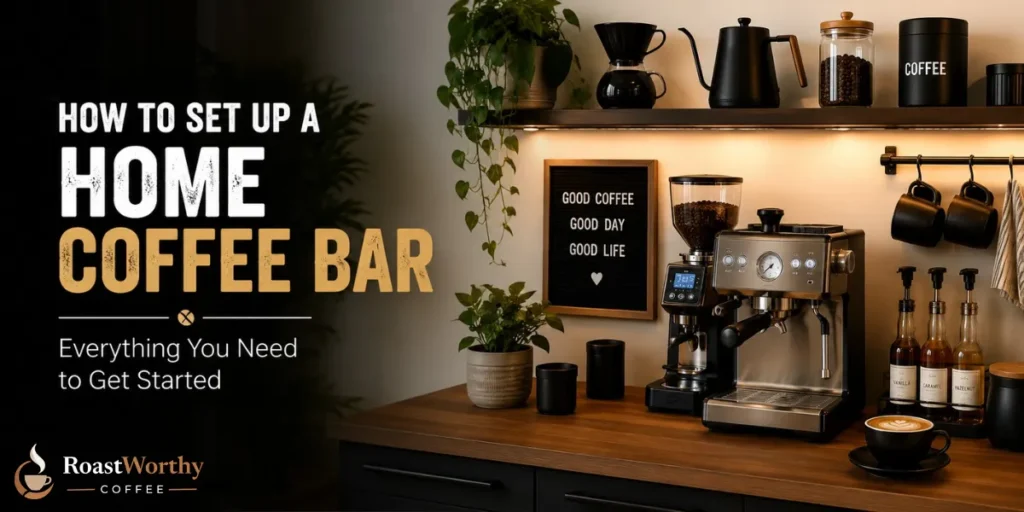 How to Set Up a Home Coffee Bar: Everything You Need to Get Started