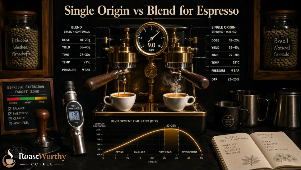 Single Origin vs Blend for Espresso