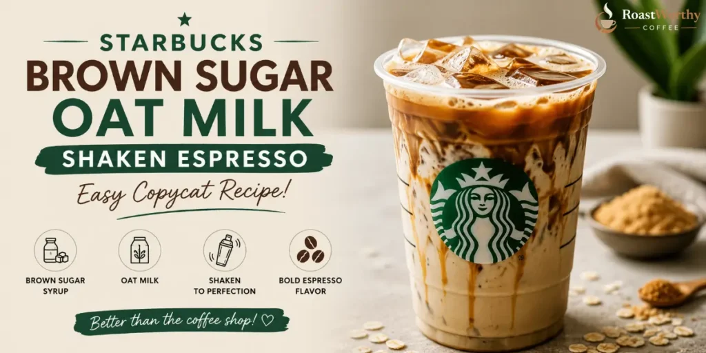 Starbucks Brown Sugar Oat Milk Shaken Espresso