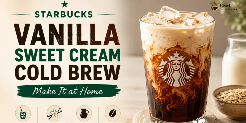 Starbucks Vanilla Sweet Cream Cold Brew Recipe