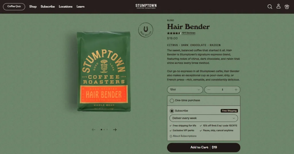 Stumptown Hair Bender