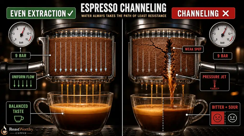 Understanding Espresso Channeling