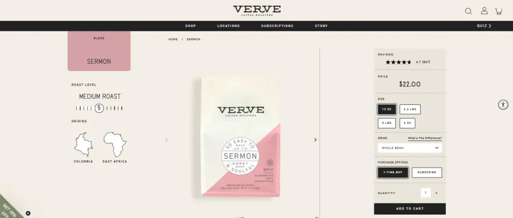 Verve Sermon