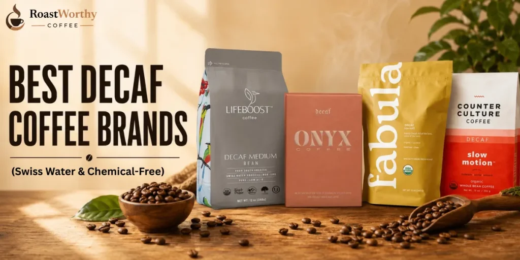 Best Decaf Coffee Brands Swiss Water & Chemical-Free