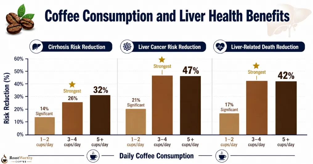 Coffee Consumption and Liver Health Benefits