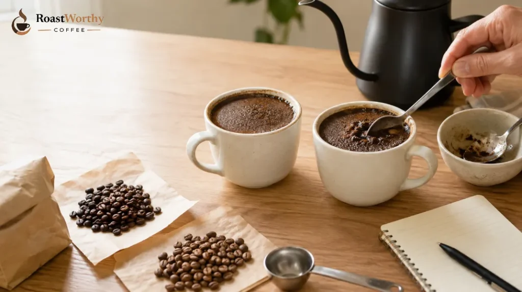 Coffee Cupping and Bean Tasting
