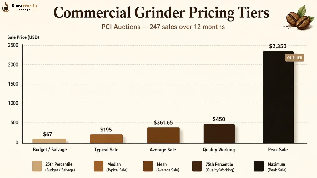 Commercial Coffee Grinder Pricing