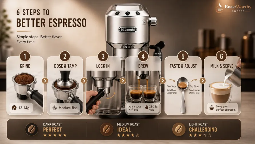 De'Longhi Dedica Starter Recipe