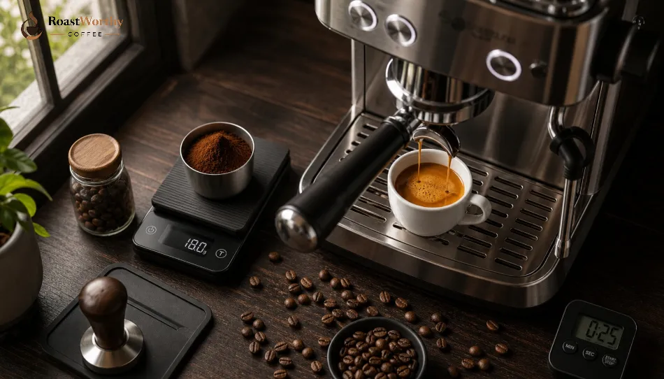 Espresso Extraction Setup