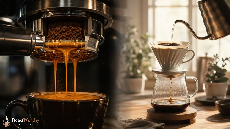 Espresso vs Pour-Over Brewing Methods