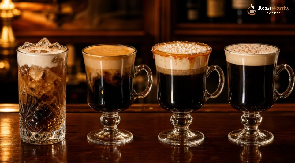 Four Irish Coffee Recipe Variations