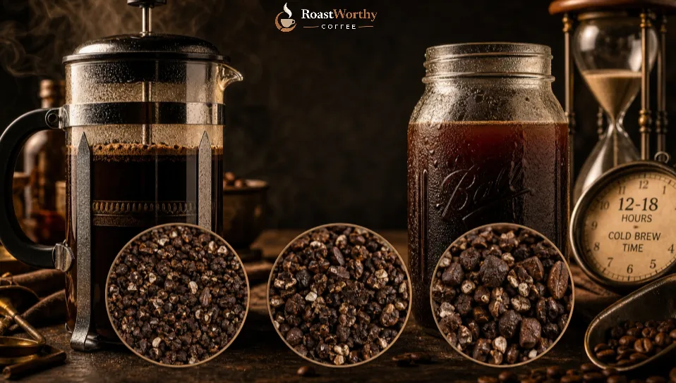 French Press Cold Brew Coarse Grind