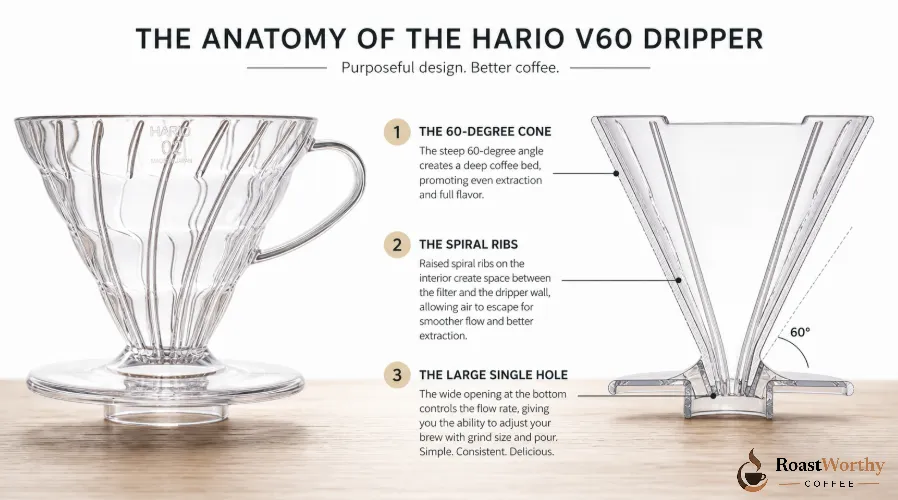 Hario V60 Design Explained