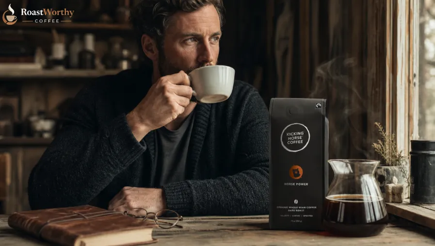 Kicking Horse Coffee Burnt Taste