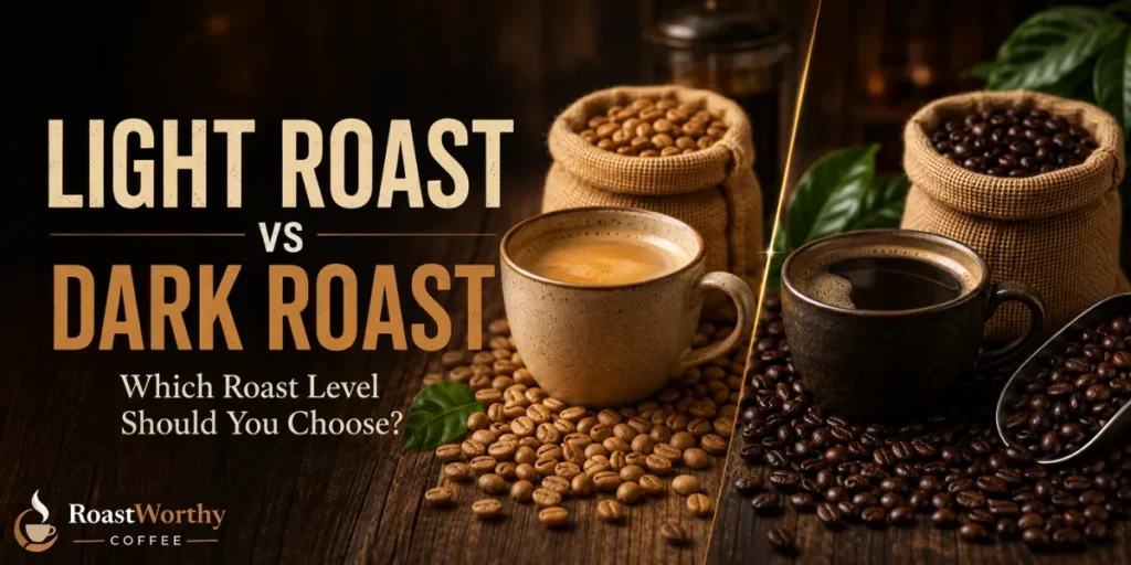 Light Roast vs Dark Roast Coffee