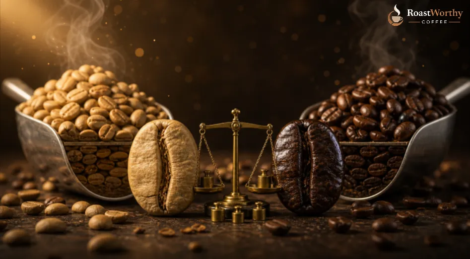 Light vs Dark Roast Caffeine Comparison