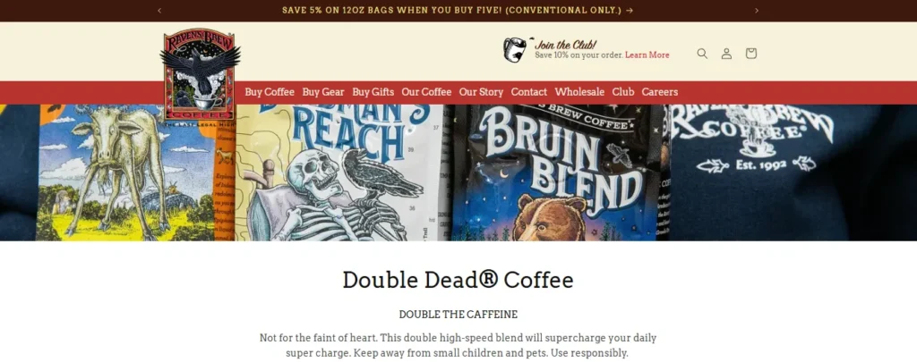 Raven’s Brew Double Dead