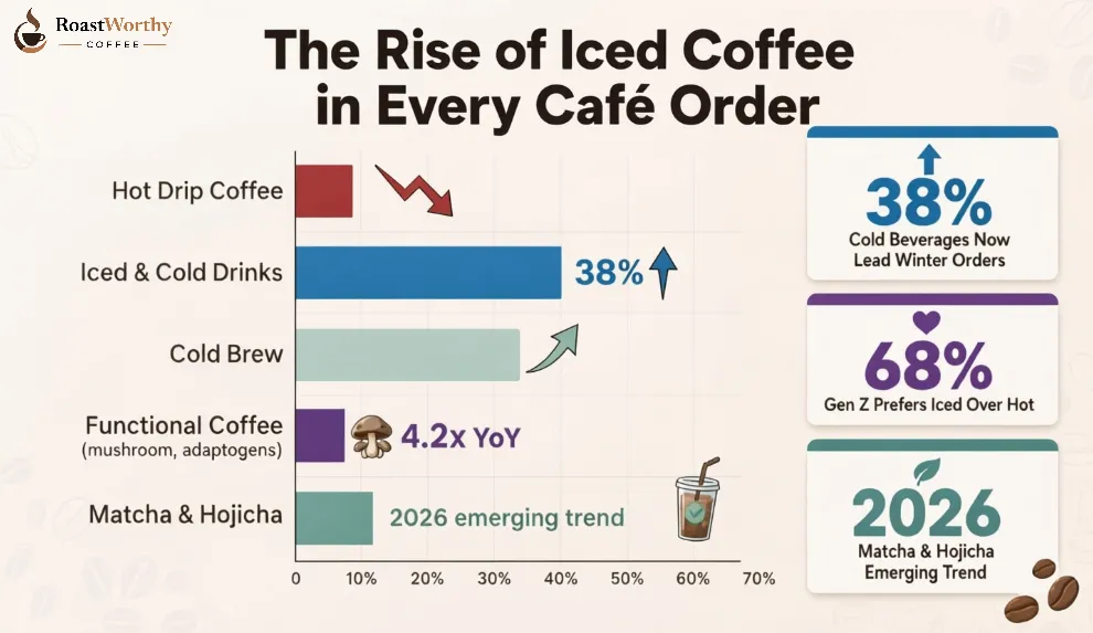 Rise of Iced Coffee in Every Café Order