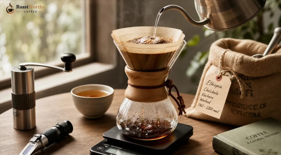 Third Wave Pour-Over Brewing Setup